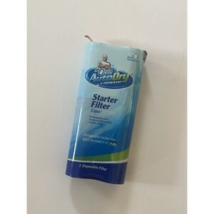 Mr. Clean Auto Dry Car Wash Starter Filter 3 Uses 1 Disposable Filter Sealed